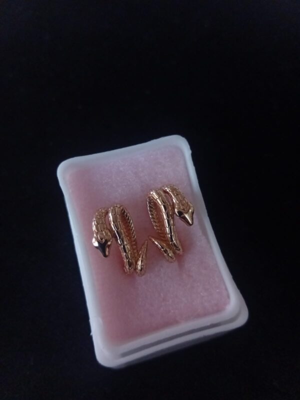 Arracada huggies oro laminado