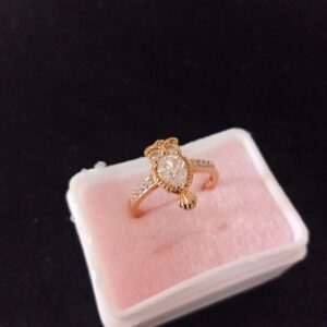 Anillo dama oro laminado