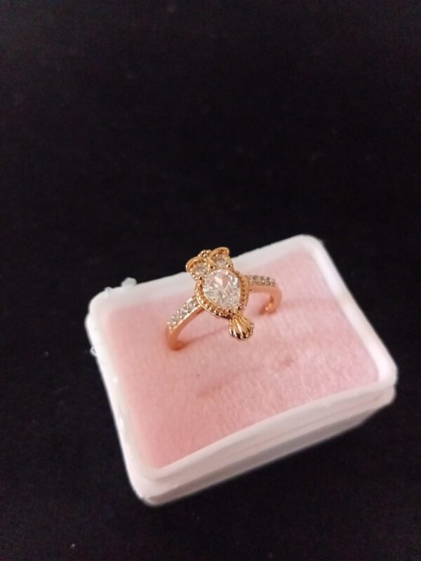 Anillo dama oro laminado