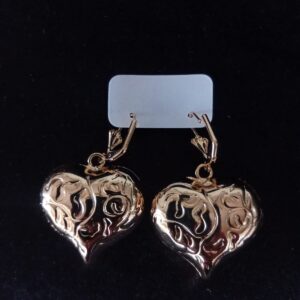 Arete chunky oro laminado