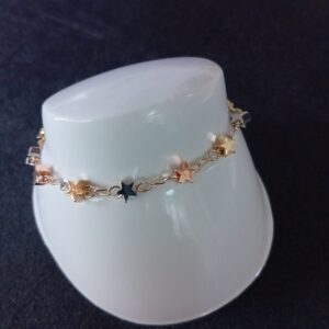 Pulsera ajustable oro laminado