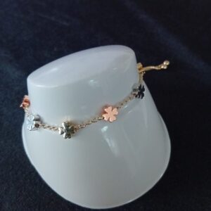 Pulsera ajustable oro laminado