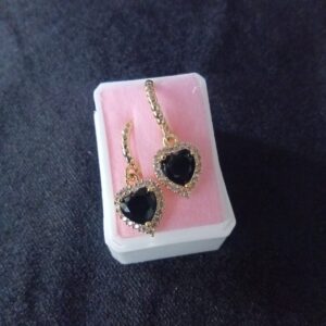 Arete poste mariposa oro laminado