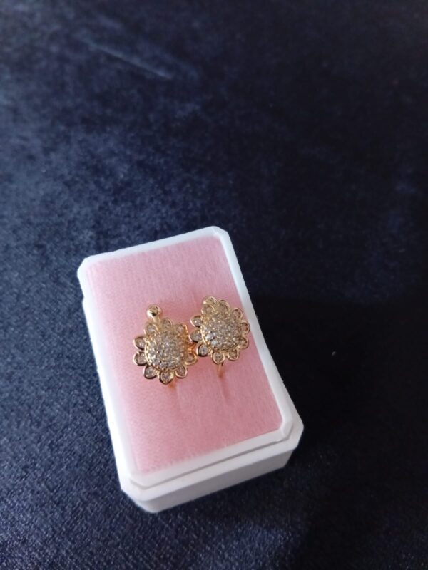 Arete simulador oro laminado