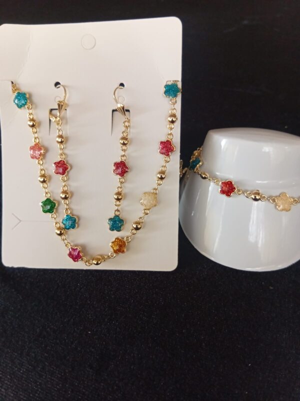 Juego completo oro laminado