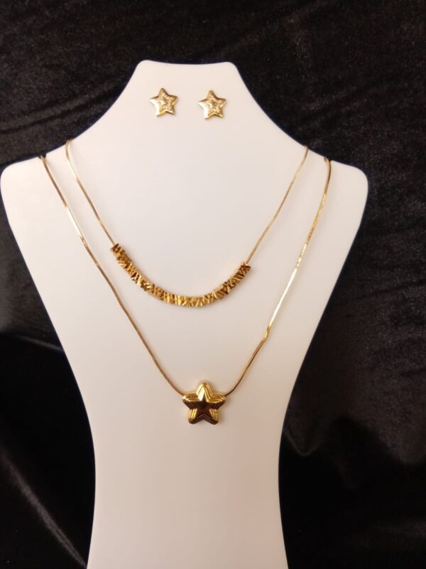 Juego completo oro laminado 