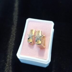 Arracada huggies oro laminado