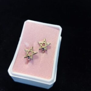 Arracada huggies oro laminado