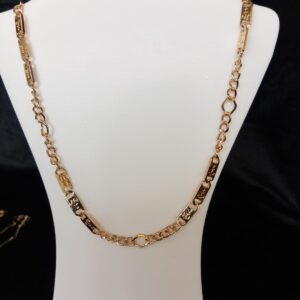 Gargantilla oro laminado