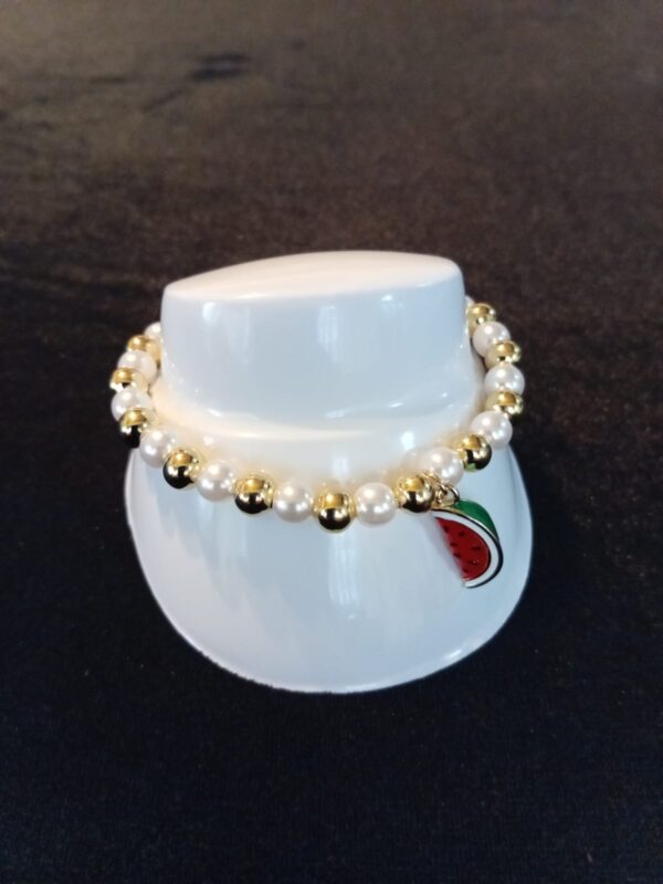 Pulsera ajustable oro laminado