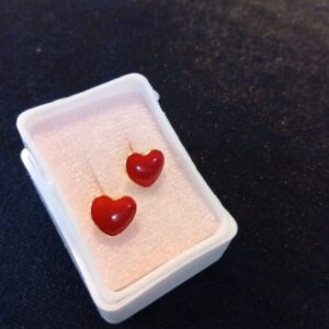 Arete poste mariposa oro laminado