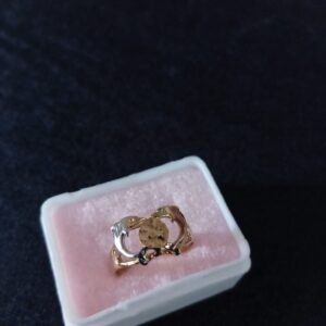 Anillo dama oro laminado
