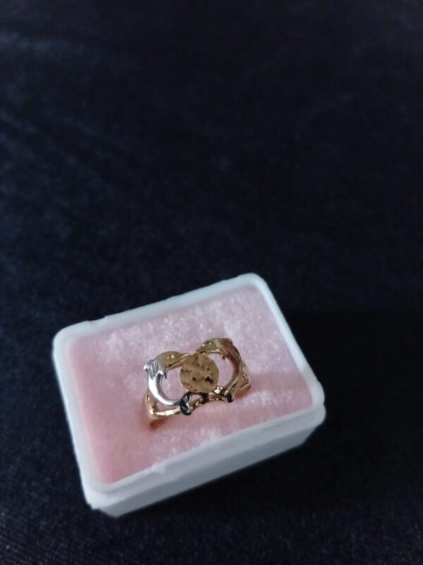 Anillo dama oro laminado