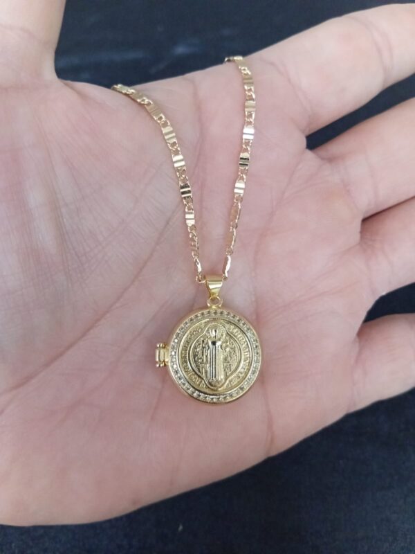 Moneda San Benito oro laminado