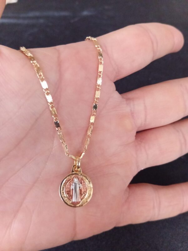 Moneda san Benito oro laminado