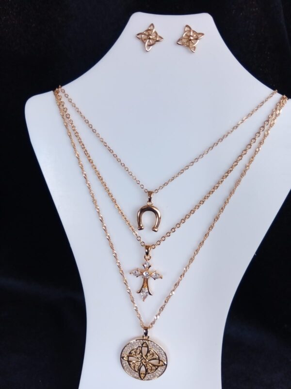 Juego completo oro laminado 