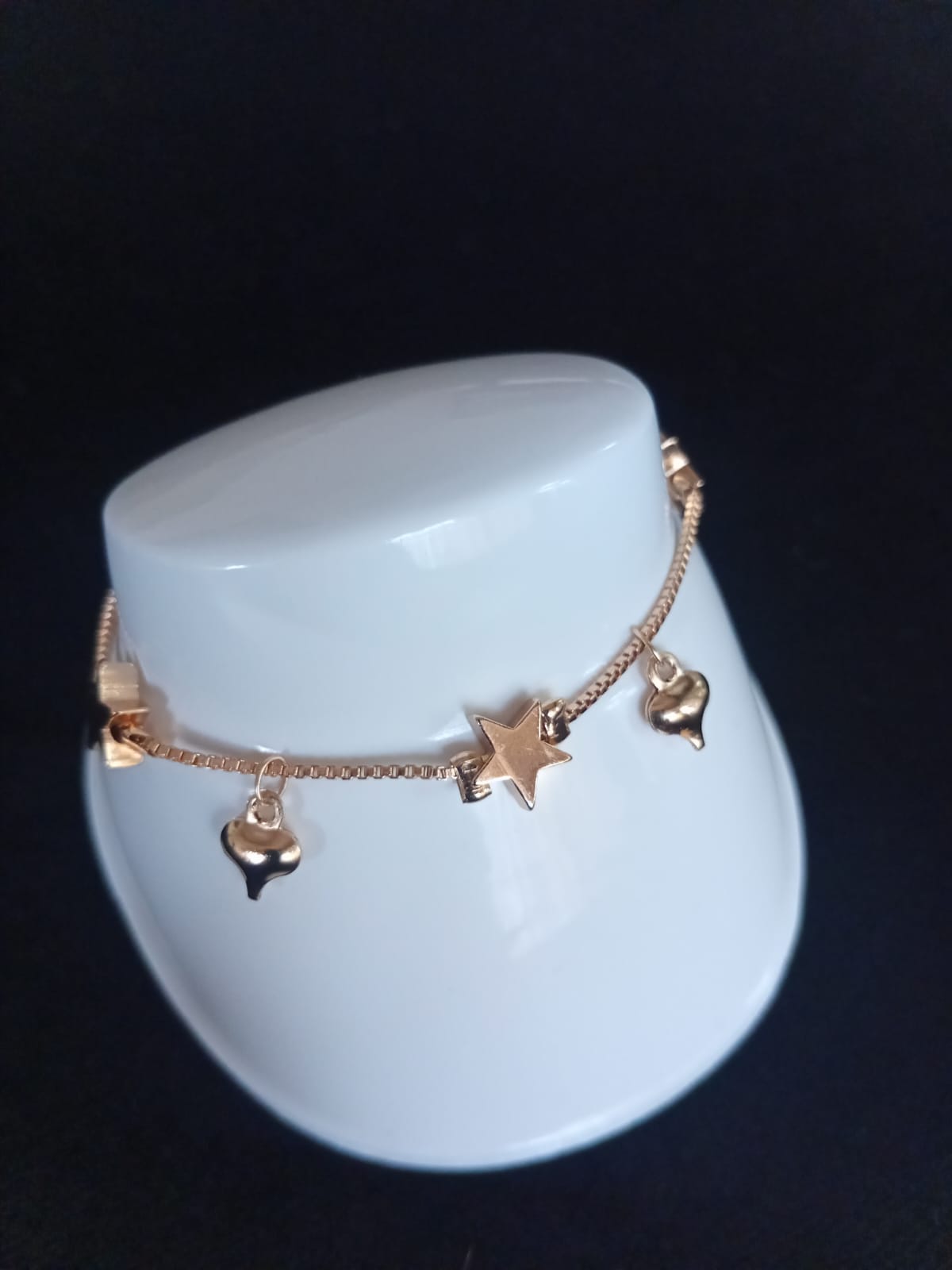 Pulsera ajustable oro laminado