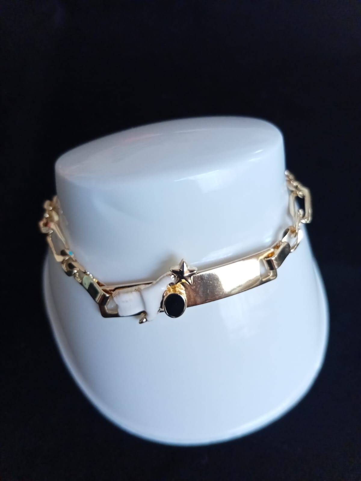 Esclava para niños oro laminado