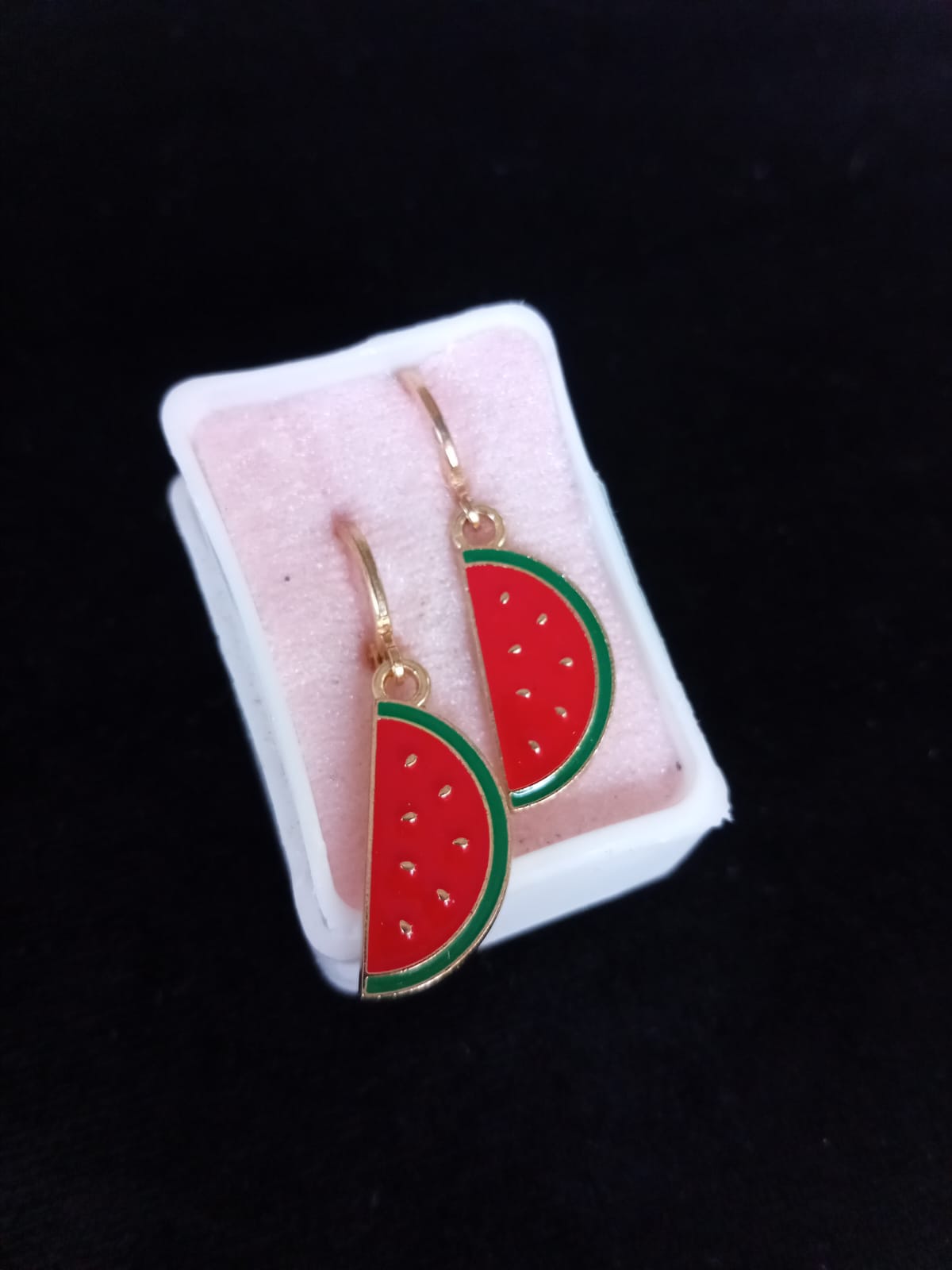 Arracada huggies oro laminado