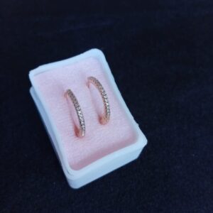 Arracada huggies oro laminado