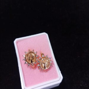 Arracada huggies oro laminado