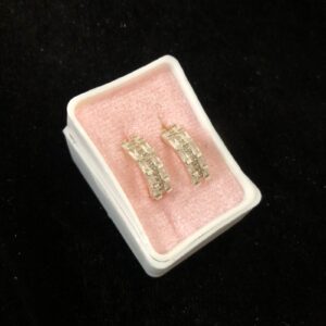 Arracada huggies oro laminado