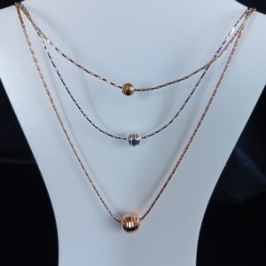 Gargantilla oro laminado