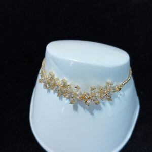 Pulsera ajustable oro laminado