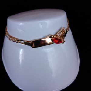 Esclava para niños oro laminado