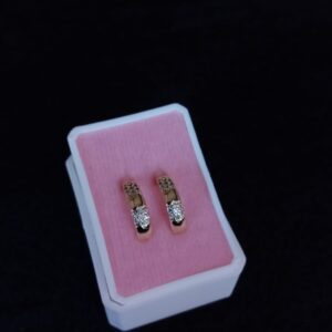 Arracada huggies oro laminado