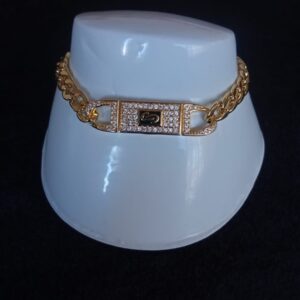 Esclava dama oro laminado