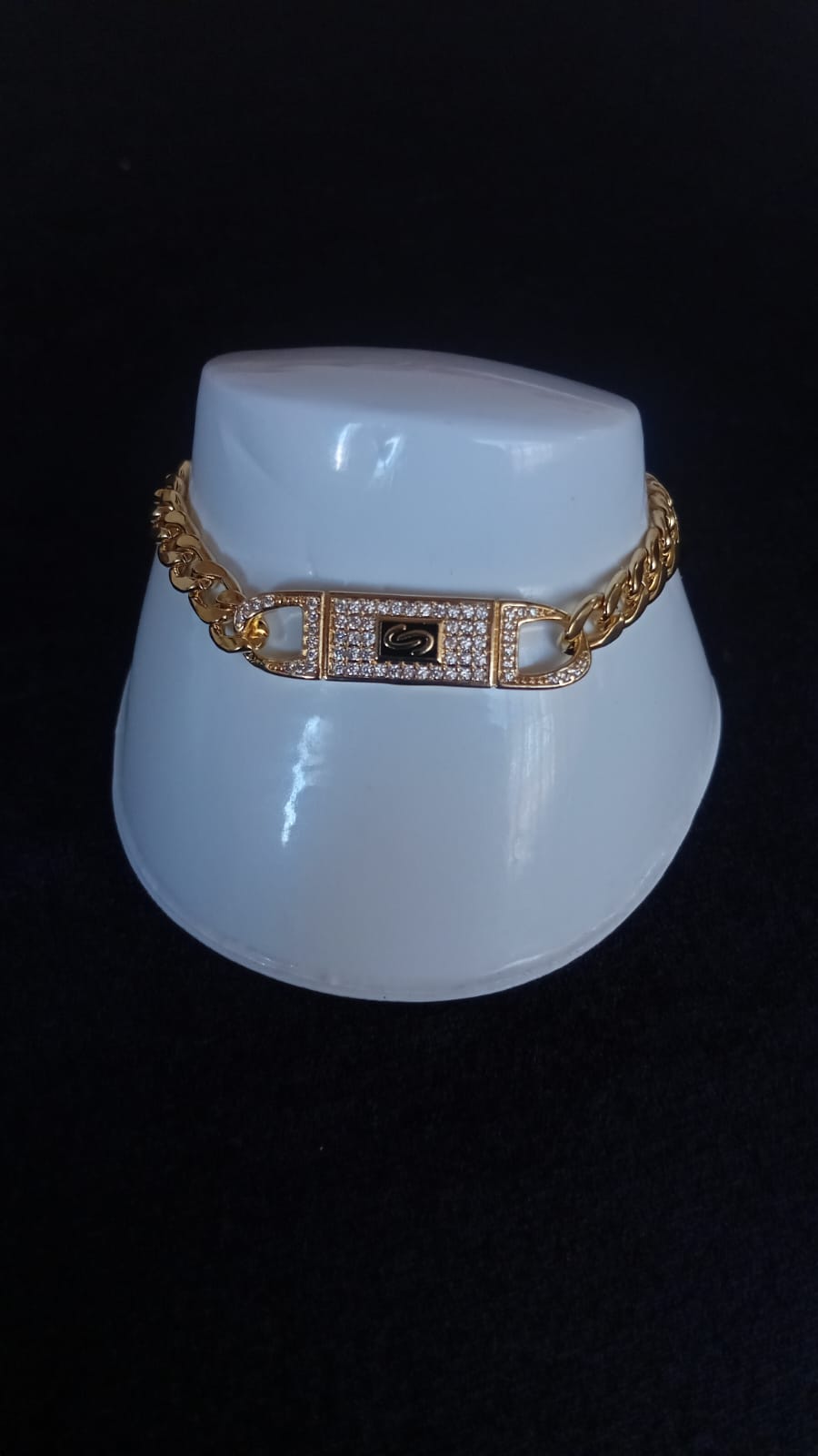 Esclava dama oro laminado