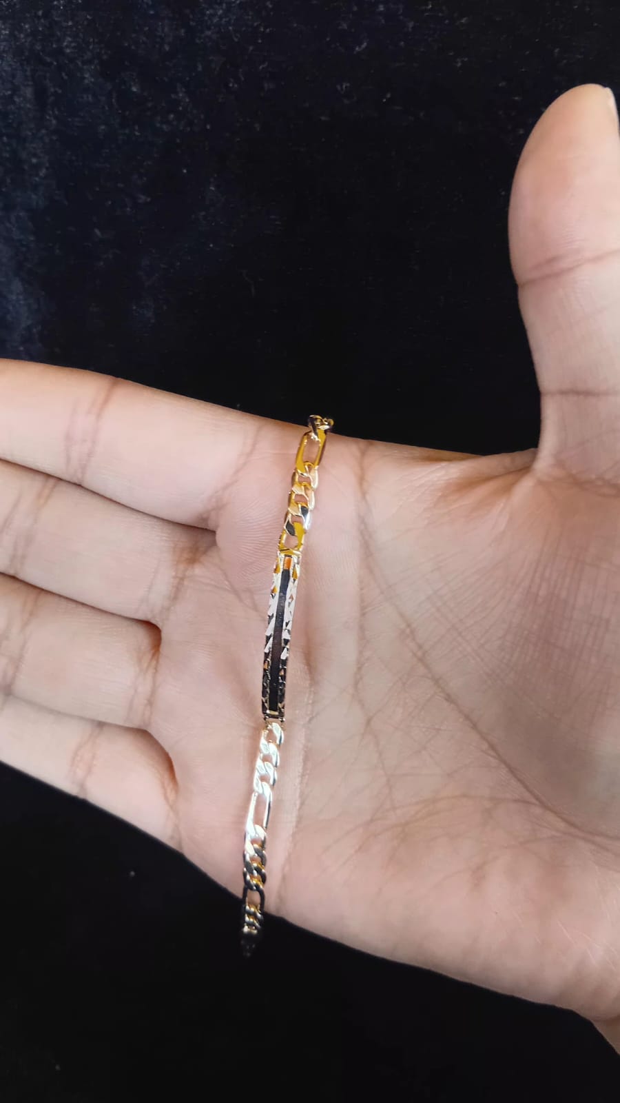 Esclava para niños oro laminado