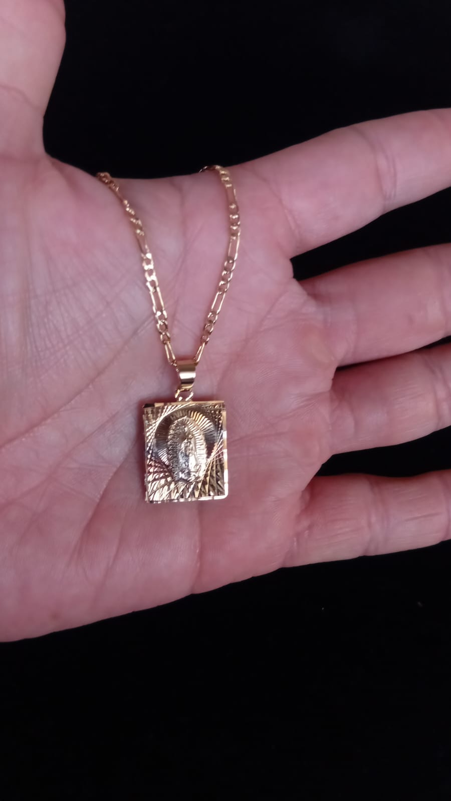 Medalla oro laminado florentino