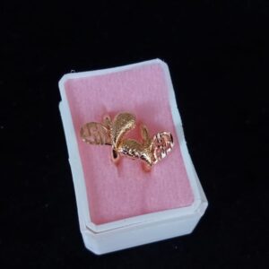 Arracada huggies oro laminado