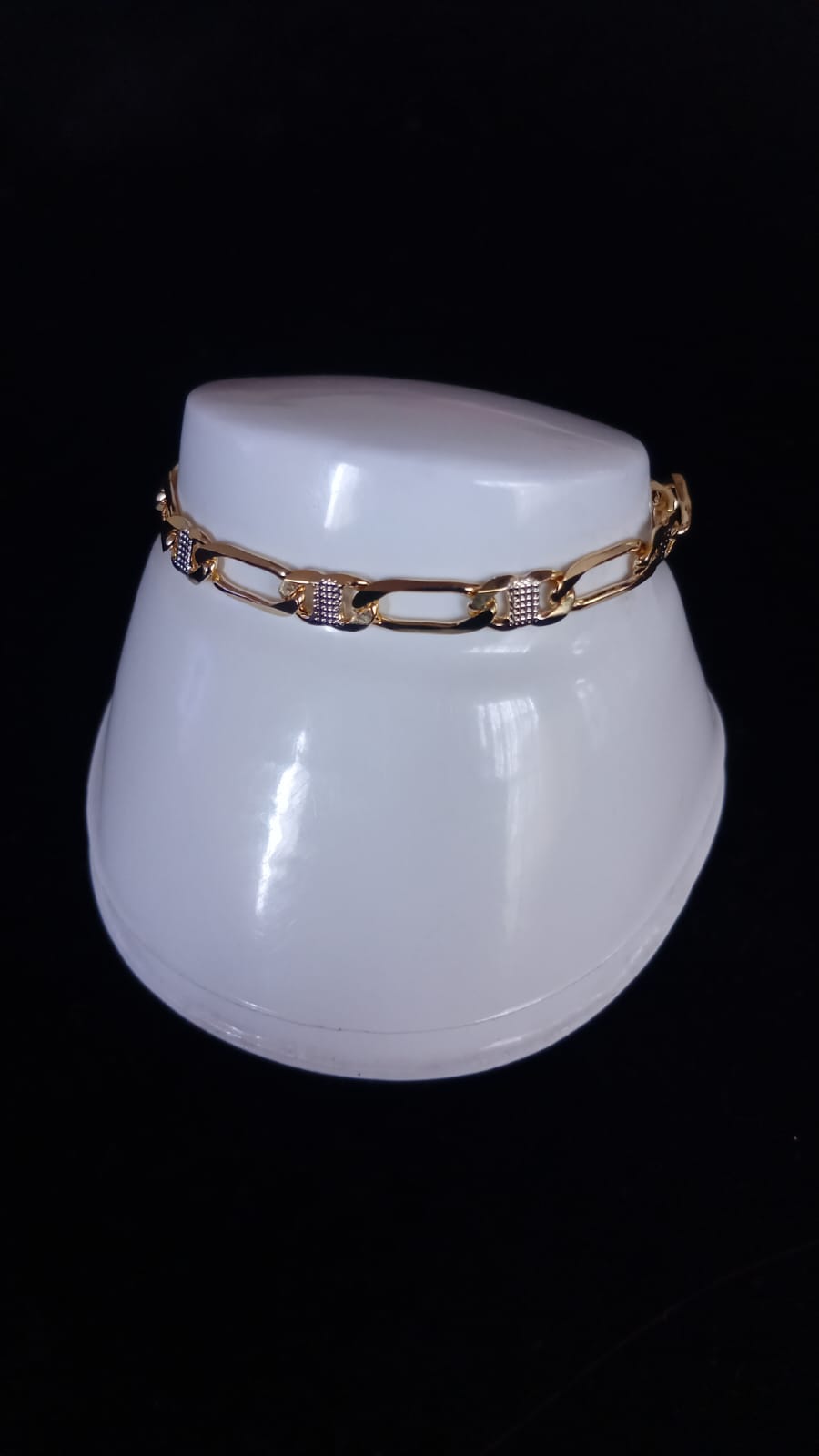 Pulsera corta niñ@s oro laminado
