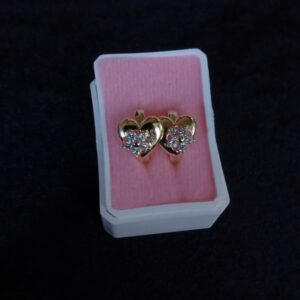 Arracada huggies oro laminado