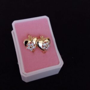 Arracada huggies oro laminado