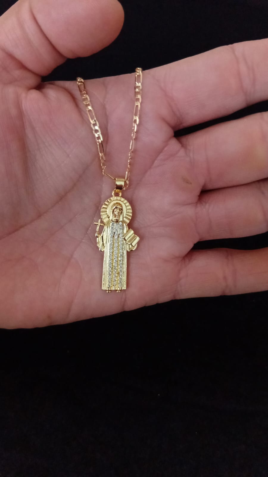 Moneda San Benito oro laminado