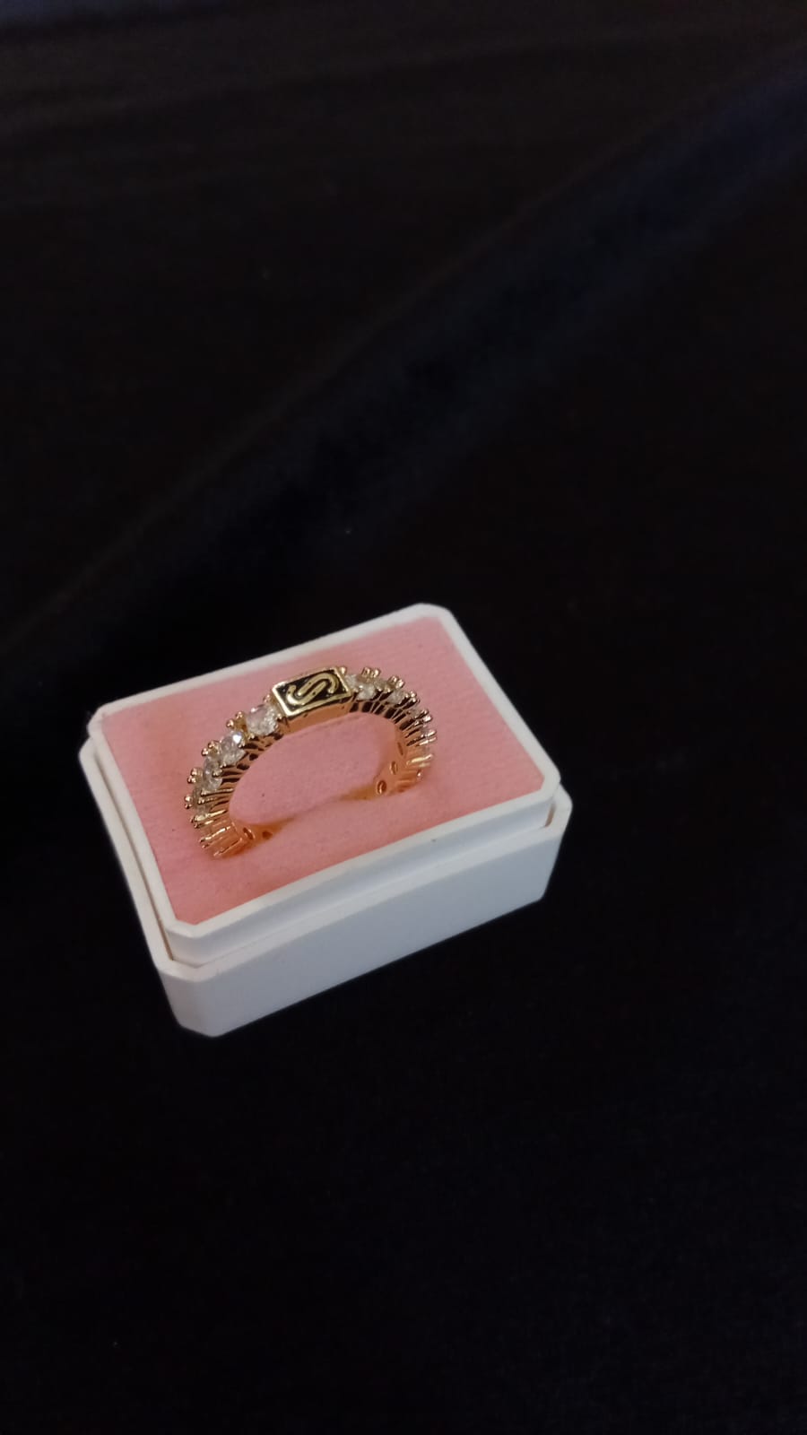 Anillo dama oro laminado