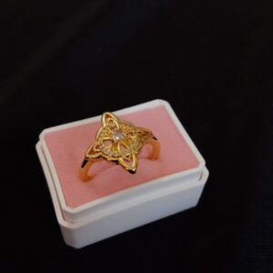 Anillo dama oro laminado