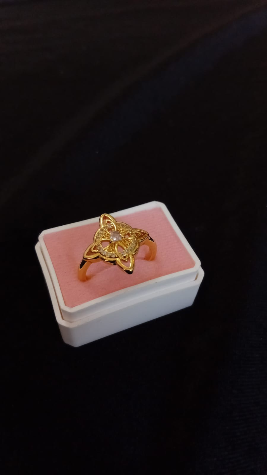 Anillo dama oro laminado