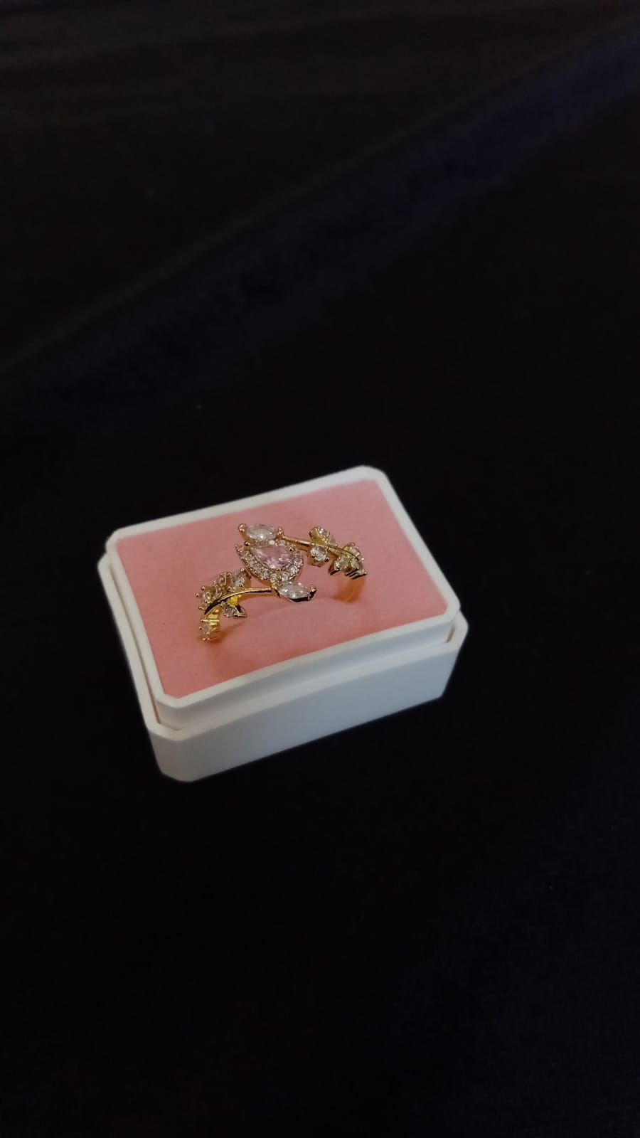 Anillo dama oro laminado