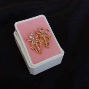 Arracada huggies oro laminado