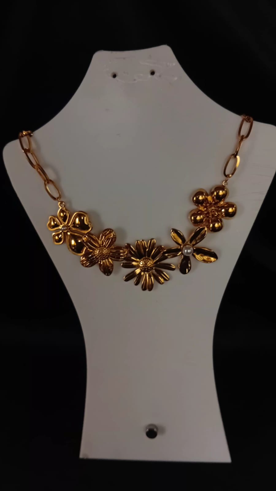 Gargantilla oro laminado