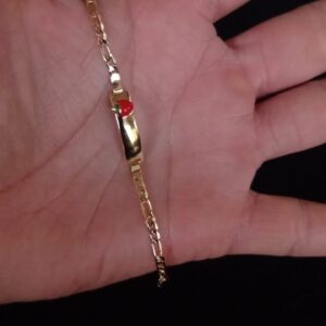 Esclava para niños oro laminado