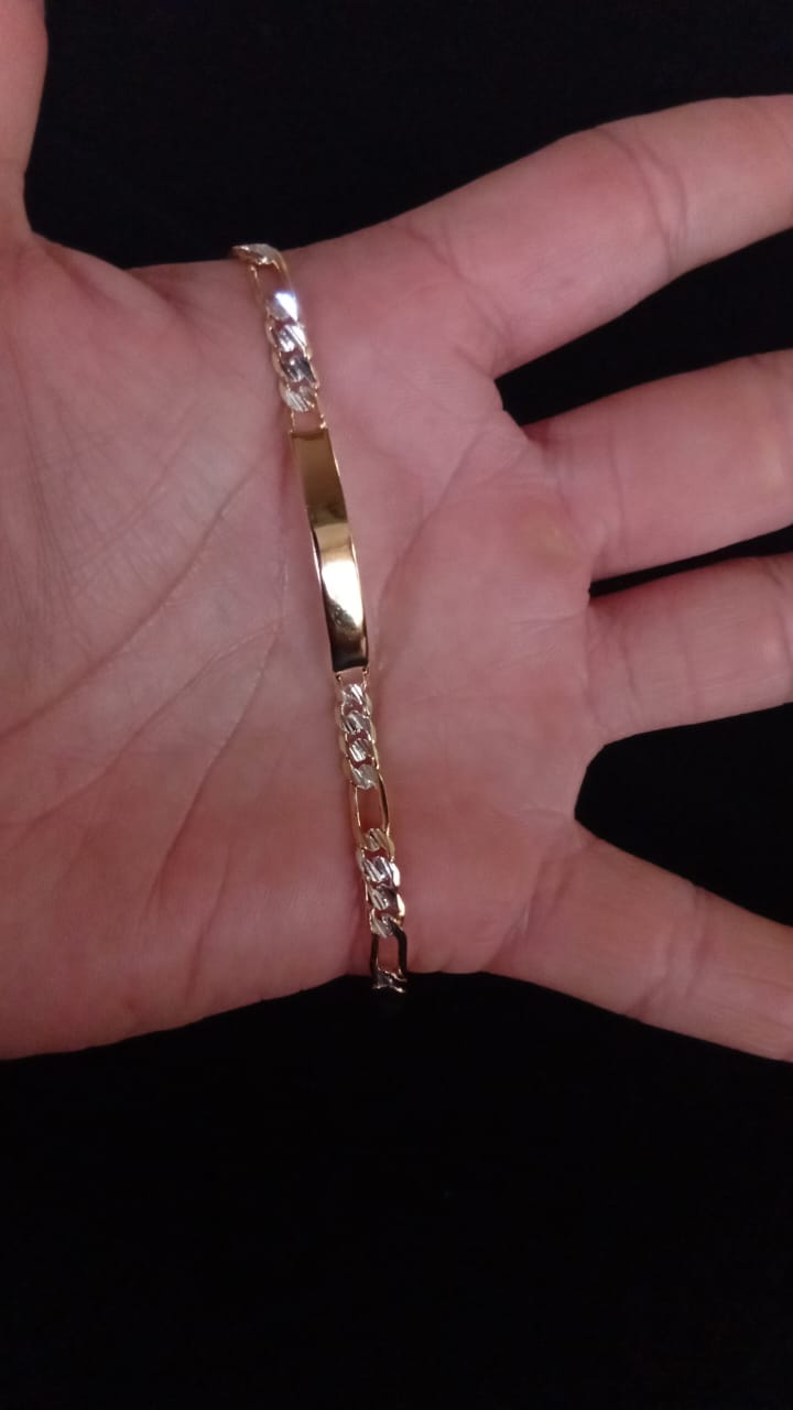 Esclava para niños oro laminado