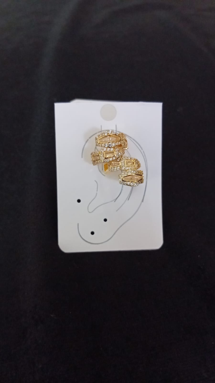 Arete simulador oro laminado