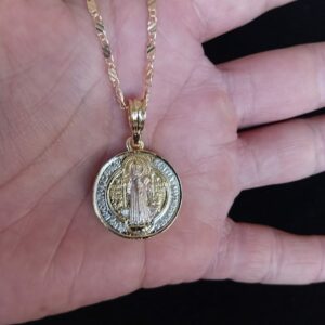 Moneda San Benito oro laminado