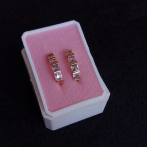 Arracada huggies oro laminado